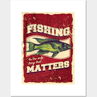 Hooked on the Fishing Life Posters and Art
